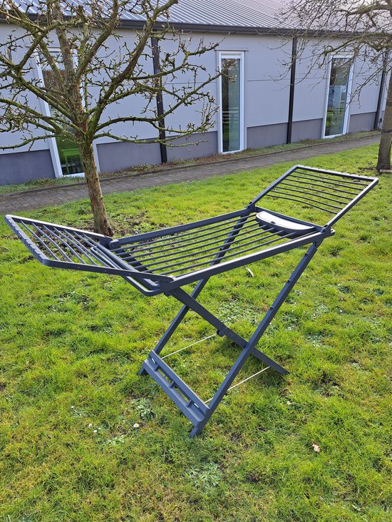 Droogrek - Wasrek - Droogparasol - 152 Cm Hoog - Maximum 15 Kg - 27 Haken