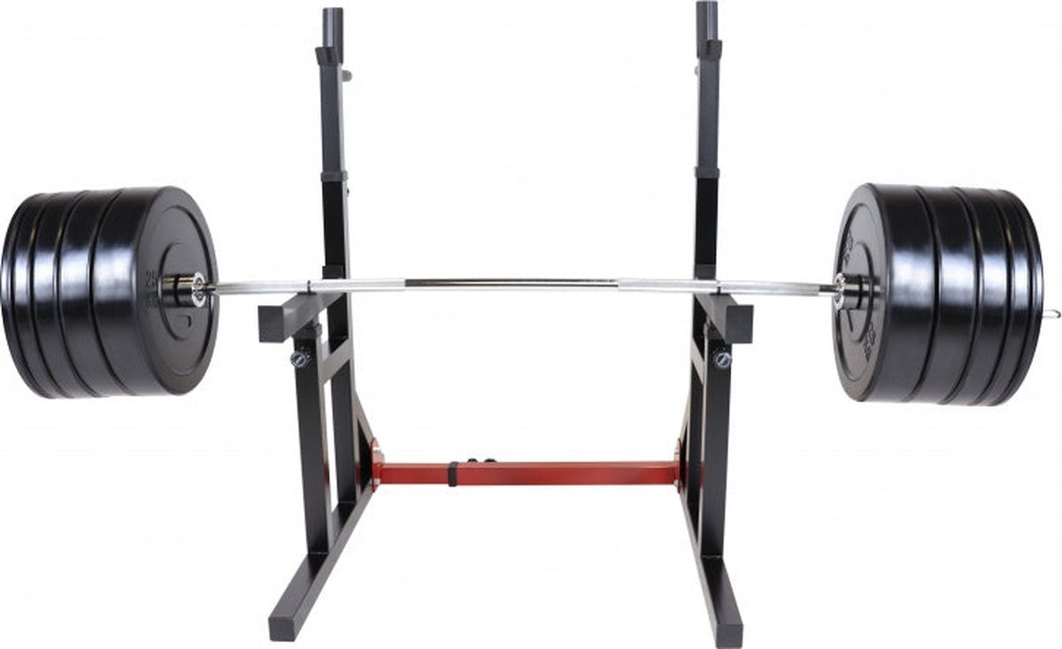 Multi Squat met 167 kg olympische halterset