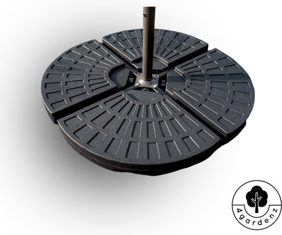 Serolux® - Pieds De Parasol - Pied De Parasol Mobile - Dalles De Parasol - Pied De