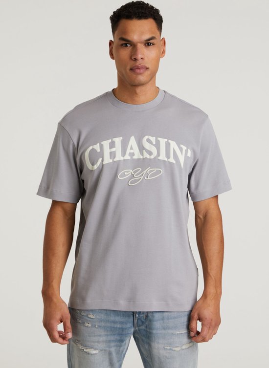 Chasin' T-shirt T-shirt afdrukken Cali Grijs Maat L