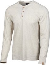 Ivanhoe shirt lange mouwen GY Eje hemp Naturmelange voor heren - Biologisch katoen - Beige