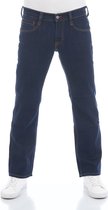 Mustang Heren Jeans Broeken Oregon Bootcut bootcut Fit Blauw 33W / 30L Volwassenen Denim Jeansbroek