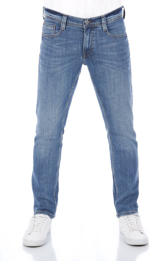 Mustang Jeans Homme Oregon tapered Blauw 30W / 32L
