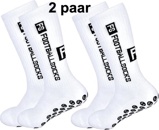 Finnacle - Sokken: 2 paar, Gripsokken, Sportsokken, Ondersteunend, Stevig, Wit, Maat 39/44 van Finnacle — afbeelding 4