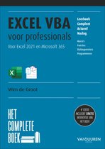 Het complete boek - Excel VBA voor professionals