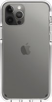 Telefoonglaasje Hoesje Geschikt voor iPhone 13 Pro Max - Kunststof - Transparant - Beschermhoes - Case - Cover