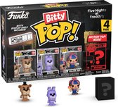 Funko Pop! FIVE NIGHTS AT FREDDY'S - Bitty Pop 4 Pack 2.5cm - Freddy