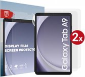 Rosso Tablet Screen Protector Geschikt voor Samsung Galaxy Tab A9 | TPU Display Folie | Ultra Clear | Case Friendly | Duo Pack Beschermfolie | 2-Pack