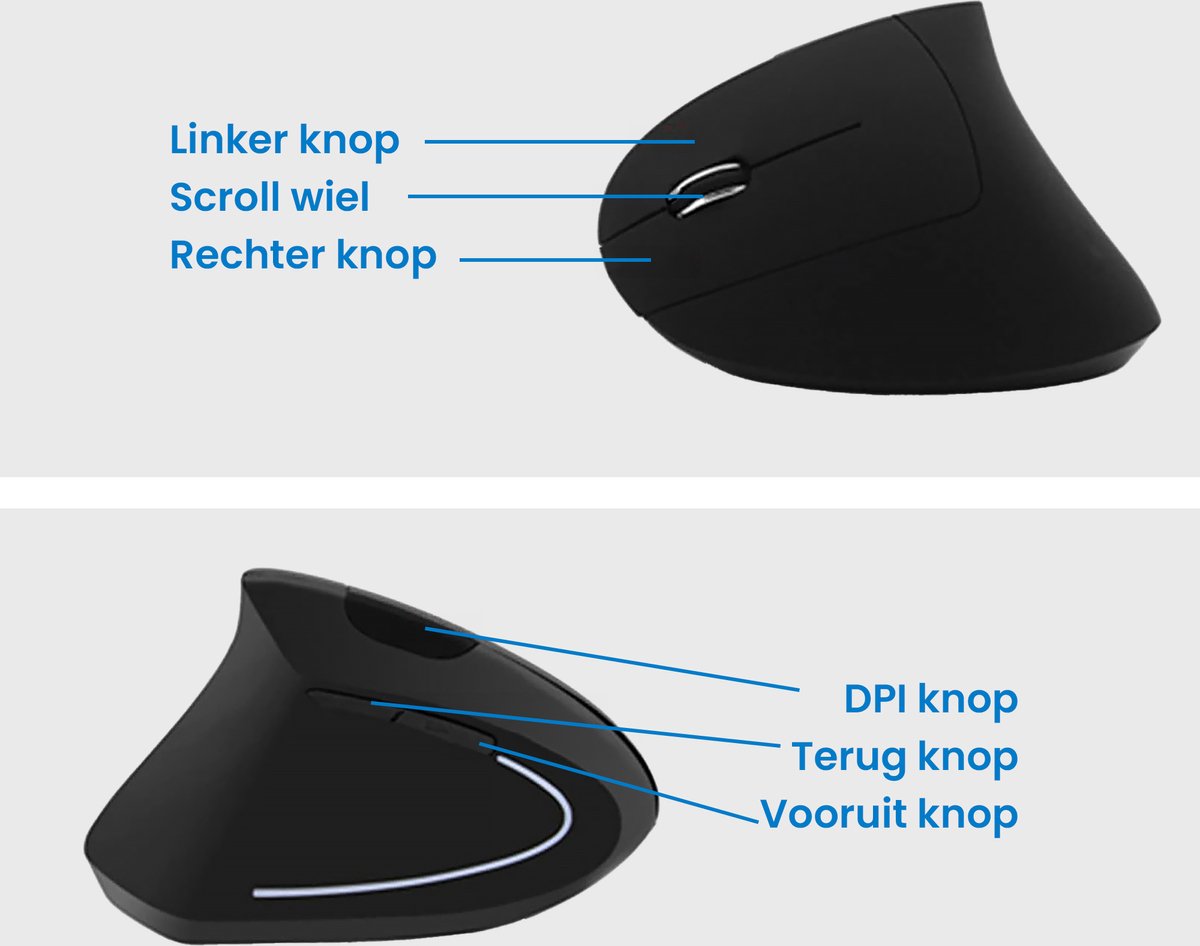 YONO Ergonomische Muis - Verticale thumbnail 6