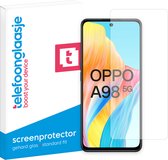 Telefoonglaasje Screenprotectors - Geschikt voor OPPO A98 5G - Case Friendly - Gehard Glas Screenprotector - Geschikt voor OPPO A98 5G - Beschermglas
