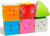 Apeiron speed cube - speed cube Set Met 6 puzzels - speed cube set - breinbrekers - cube - puzzel kubus - magic cube - giftset - cadeau - voor kinderen en volwassenen