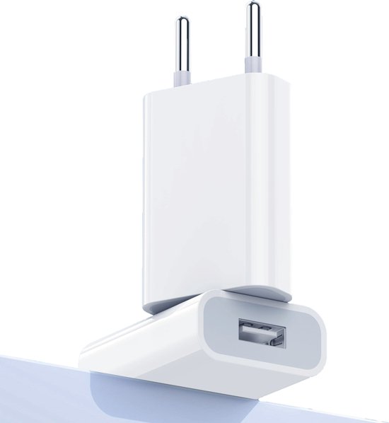 Chargeur iPhone - Y compris USB vers Apple Lightning - Wit - 2x Kit de charge