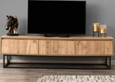 Emob- TV Meubel Tv-meubel Abigail -pijnboom - 180cm - Bruin