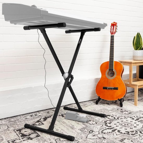HOMCOM Sta-bureau In Hoogte Verstelbaar Met 4 Wielen C-Vorm 65 Cm X 48 Cm X 70 110 Cm Wit~1sppm16dpn000 HOMCOM Sta-bureau In Hoogte Verstelbaar Met 4 Wielen C-Vorm 65 Cm X 48 Cm X 70 110 Cm Wit~1sppm16dpn000