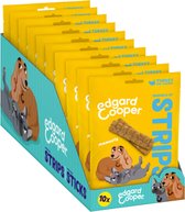 Edgard & Cooper Adult Strips Kalkoen - Kip - 10 x 75 gr - Voordeelverpakking