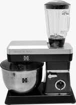 Herzberg Cooking Herzberg Hg-5065: 2 In 1 6,5L Standmixer En 1,7 Blender - 1200W Zilver