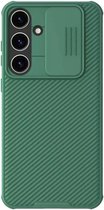 Nillkin CamShield Magnetisch Hoesje Geschikt voor de Samsung Galaxy S24 Plus - Compatibel met MagSafe - Camera Slider Back Cover Groen