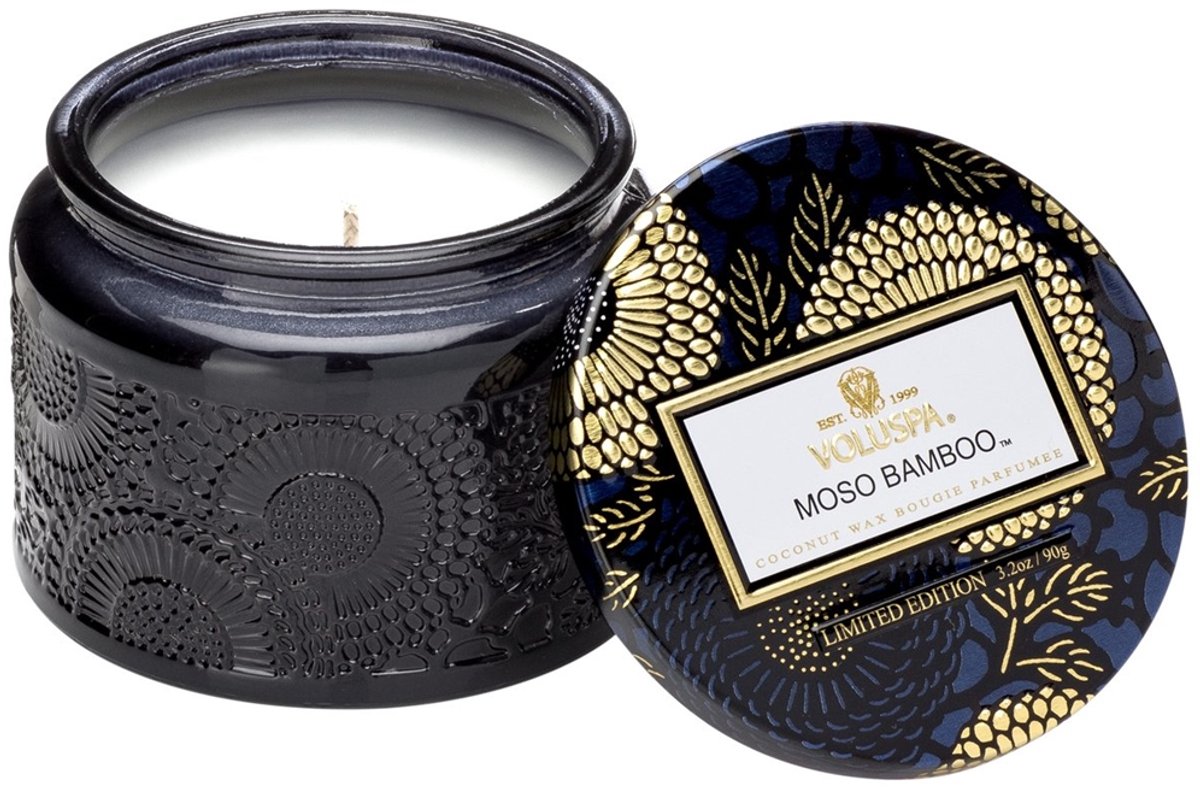 Voluspa - Geurkaars - Medium - 90gr - Moso Bamboo
