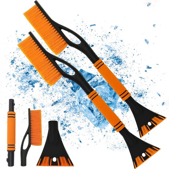 2-in-1 autoreinigingsgereedschap voor de winter, 48 inch ABS