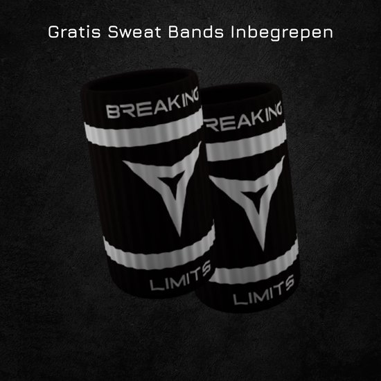 Breaking Limits Hypalon Crossfit Grips - Crossfit Handschoenen - Turnen - Fitness & Gymnastics - Zwart- Maat L - Breaking Limits