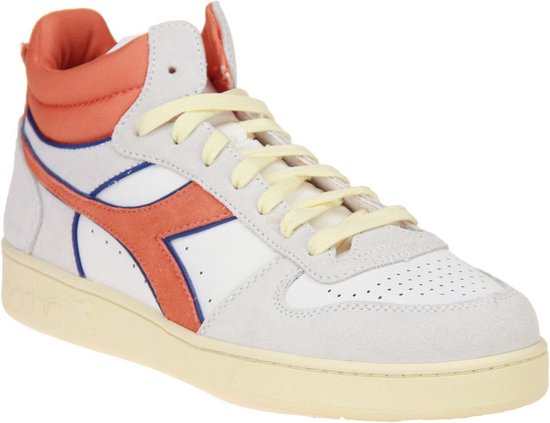 Diadora Magic Basket Demi White Orange