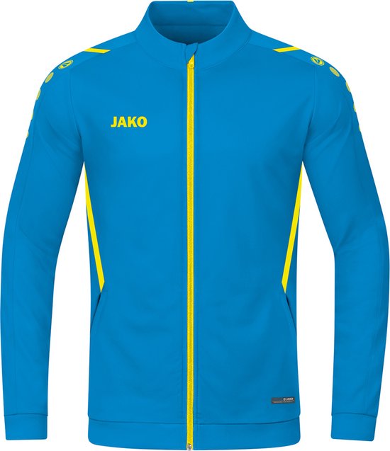 Jako - Polyester Jacket Challenge Kids - Blauw Trainingsjack-128