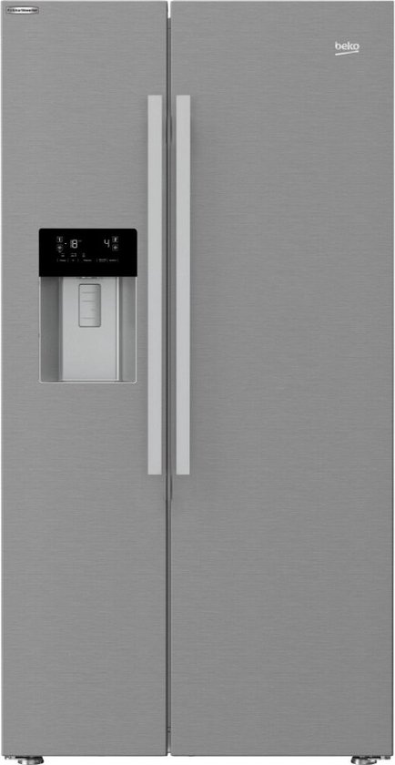 Beko | GN162330XBN | Amerikaanse koelkast | Ijs en Water dispnerser | NoFrost