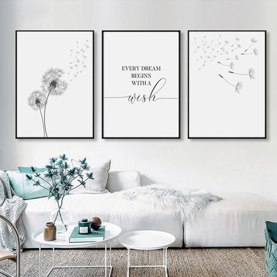 Cadre De Fleurs Shabby - Impression Sur Toile - Dans Le Whatmore Pensees Tranquilles Lumiere Douce 70x35 Cm 95192900