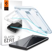 Protection d'écran Samsung Galaxy S24 Ultra avec cadre de montage - Pack de 2 - Spigen