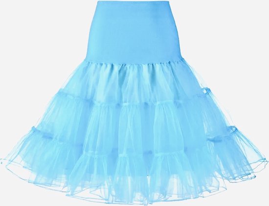 Petticoat Daisy - lichtblauw - maat XL (42)