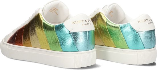 Compensées Kurt Geiger Femme - Taille EU 37,5 - Brun Argenté - Talon 8 Cm