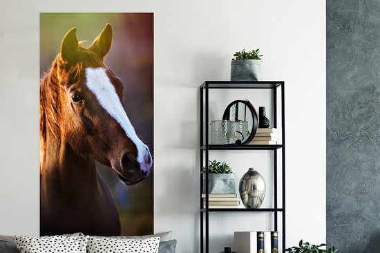 Affiche Cheval - Léger - Fourrure - 80x160 cm
