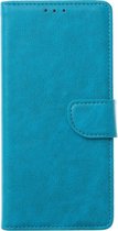 Multimedia & Accessoires PU Lederen Wallet Book Case Hoesje geschikt voor Samsung Galaxy A05s – Turquoise - Portemonnee – Met Stand – Kaarthouder – Pasjes Houder – Magneet Sluiting – Bookcase