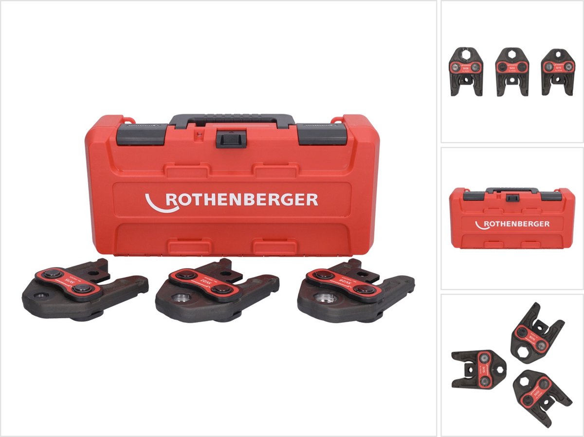 ROTHENBERGER Pressbekkenset Standaard SV15-22-28 - 1000002068