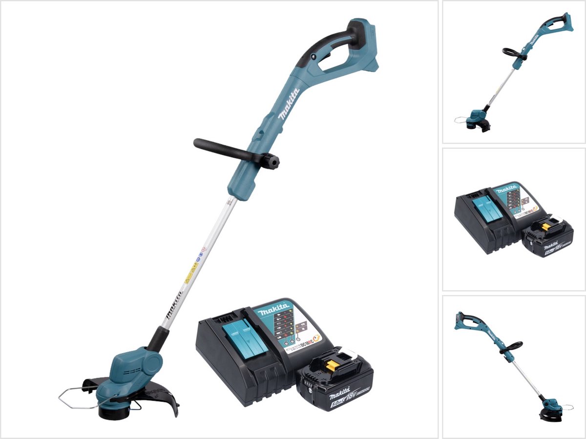 Makita DUR193RT | LXT 18 V | Trimmer | 50 Ah accu (1 st) | snellader