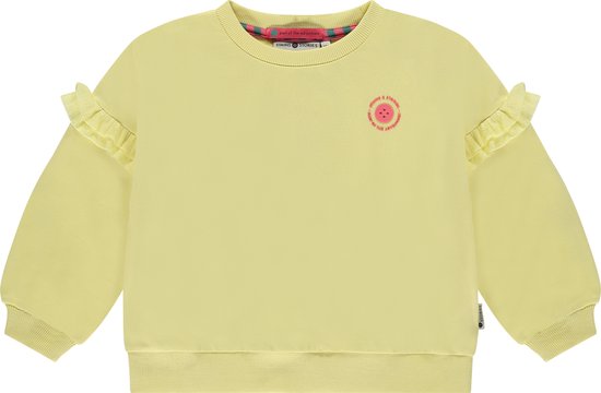 Sweat-shirt fille Filles and Stories Pull fille - jaune - Taille 104