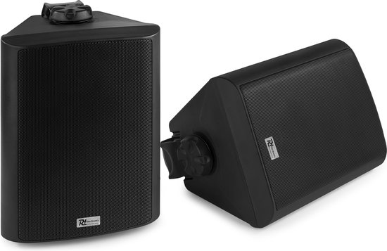 Power Dynamics WS40AB Bluetooth en WiFi speakerset - IPX5 - 200W - 4 inch - Zwart