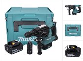 Makita DHR 243 T1J accu boormachine 18 V 2.0 J SDS plus Brushless + 1x oplaadbare accu 5.0 Ah + Makpac - zonder lader