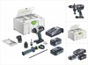 Festool TPC 18/4 4,0/5,0 I-Set QUADRIVE Accu Klop-/Schroefboormachine 18V 4.0/5.0Ah in Systainer - 577621