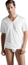 Hanro Cotton Sporty T-shirt V-hals - Blanc - 073510-0101 - XL