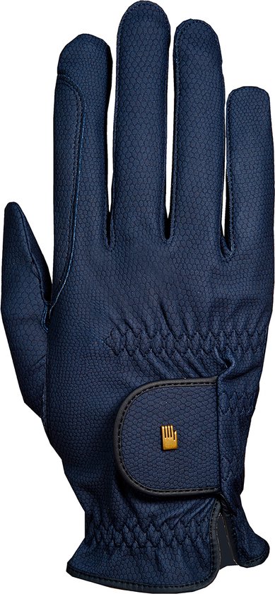 Handschoen Roeckl-Grip Navy - 7.5 | Paardrij handschoenen