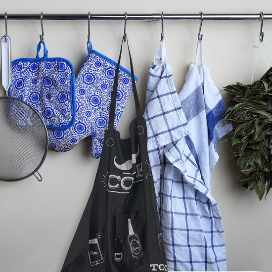 BRAMBLE - Tablier amusant pour hommes, tablier de barbecue avec capuche, 7 poches et décapsuleur attachés - Cadeau Uniek pour Noël, anniversaires et Vaderdag