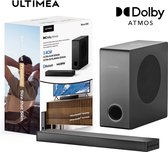 Soundbar - Voor Tv - Met Subwoofer - Dolby Atmos - Bluetooth - Surround Sound System - Zwart