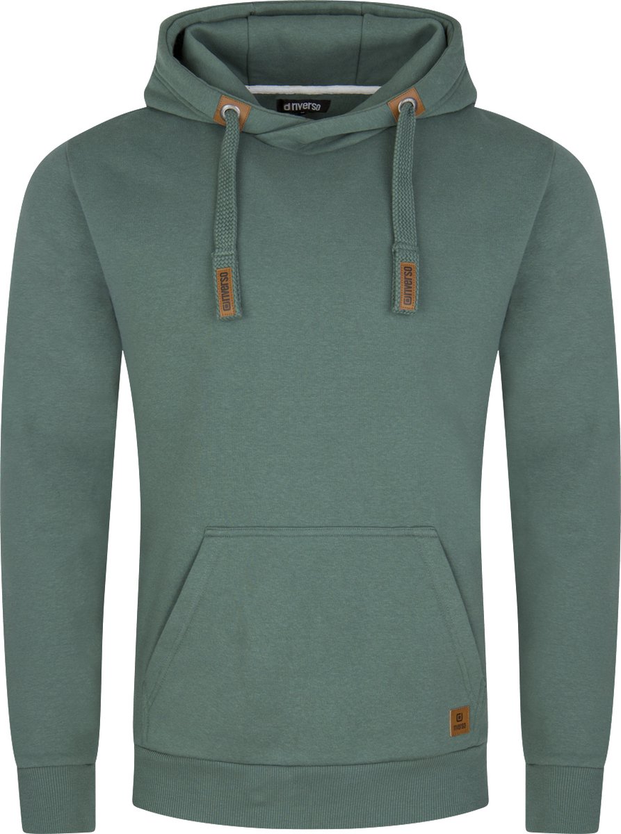 riverso Heren trui RIVNiklas regular fit Groen 4XL Volwassenen hoodie / capuchon trui