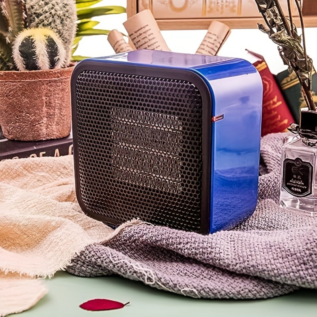 Nivard Elektrische Kachel - Haard - Heater - Mini Kachel - Kantoor - Binnen - Zwart – foto 5