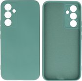 Fashion Backcover Phone Case - Color Case - Convient pour le Samsung Galaxy A15 4/5G - Vert foncé