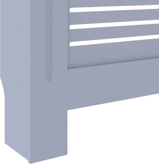 vidaXL Radiatorombouw 205 cm MDF grijs - Radiatorombouw ...