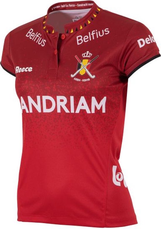 Reece Official Match Shirt Red Panthers (Belgium) - Maat M