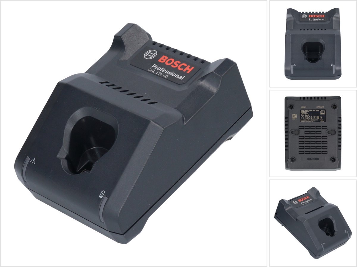 Bosch Chargeur rapide GAL 12V-40 Professional pour batteries de 12V