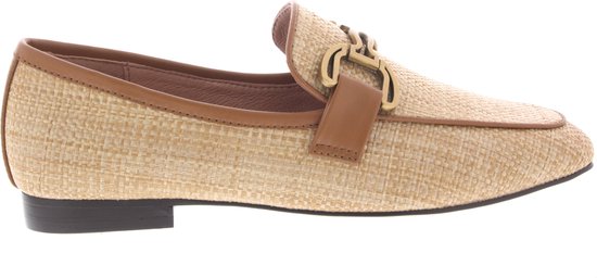 Dames Instappers & Ballerina's Bibi Lou Vela Loafer Naturel Zand - Maat 40